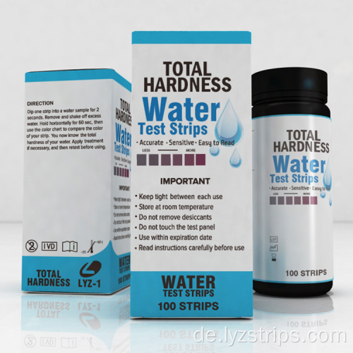 Gesamthärte-Testkits für Wasseraufbereitungswasser